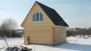 Баня 6×6 м, 36 м²