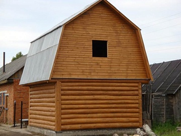 Дом 6×7 м в лапу, 42 м²