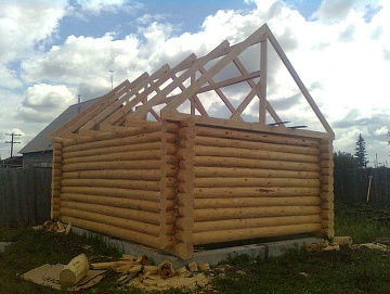 Дом 4×5 м в лапу, 20 м²