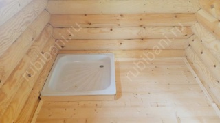 Баня из бревна 7×14 (ББ-18), 98 м²