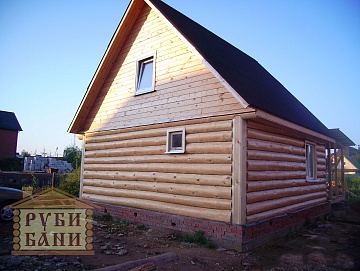 Дом-баня 6×6, 36 м²