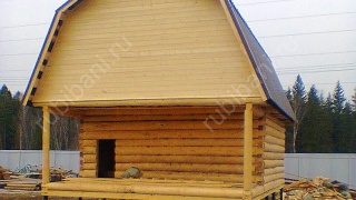 Баня 6×6 м, 36 м²