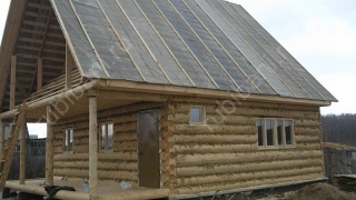 Дом 6×7 м в лапу, 42 м²