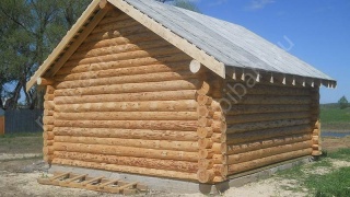 Дом 5×5 м в чашу, 25 м²