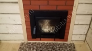 Баня 4×3 с террасой, 20 м²