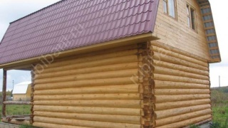 Дом 6×8 м в лапу, 48 м²