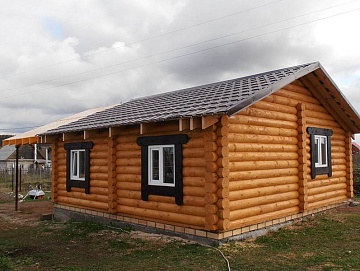 Дом 6×5 м в чашу, 30 м²